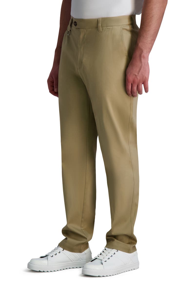 Stretch Cotton Straight Leg Dress Pants, Alternate, color, TAN
