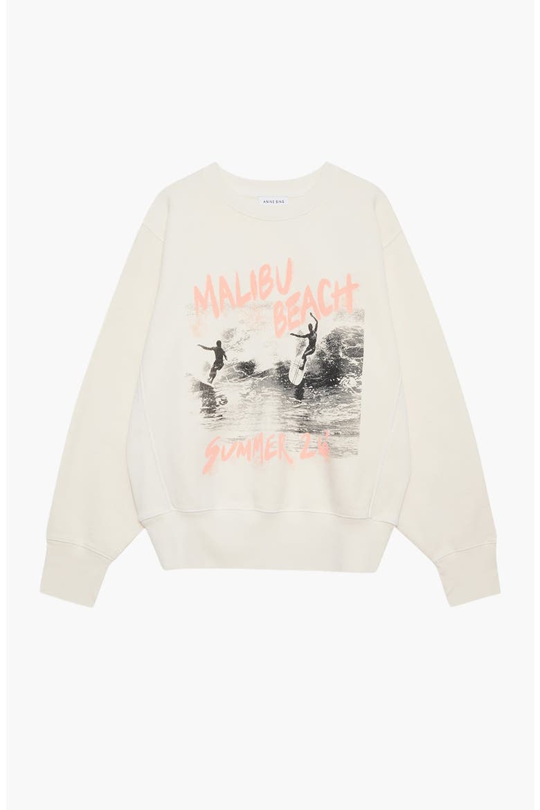 Harry Shrunken Surfer Sweatshirt, Alternate, color, Washed Buttercream