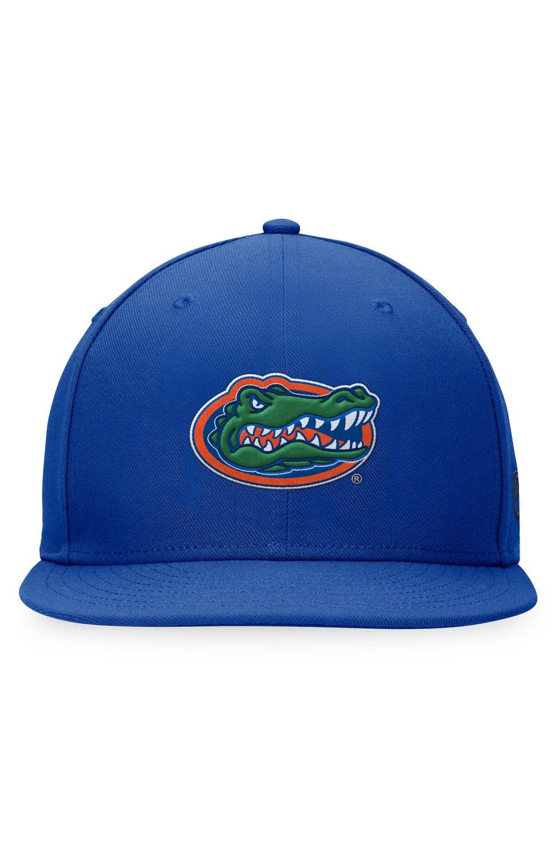 TOP OF THE WORLD Men's Top of the World Royal Florida Gators Fitted Hat, Alternate, color, Royal