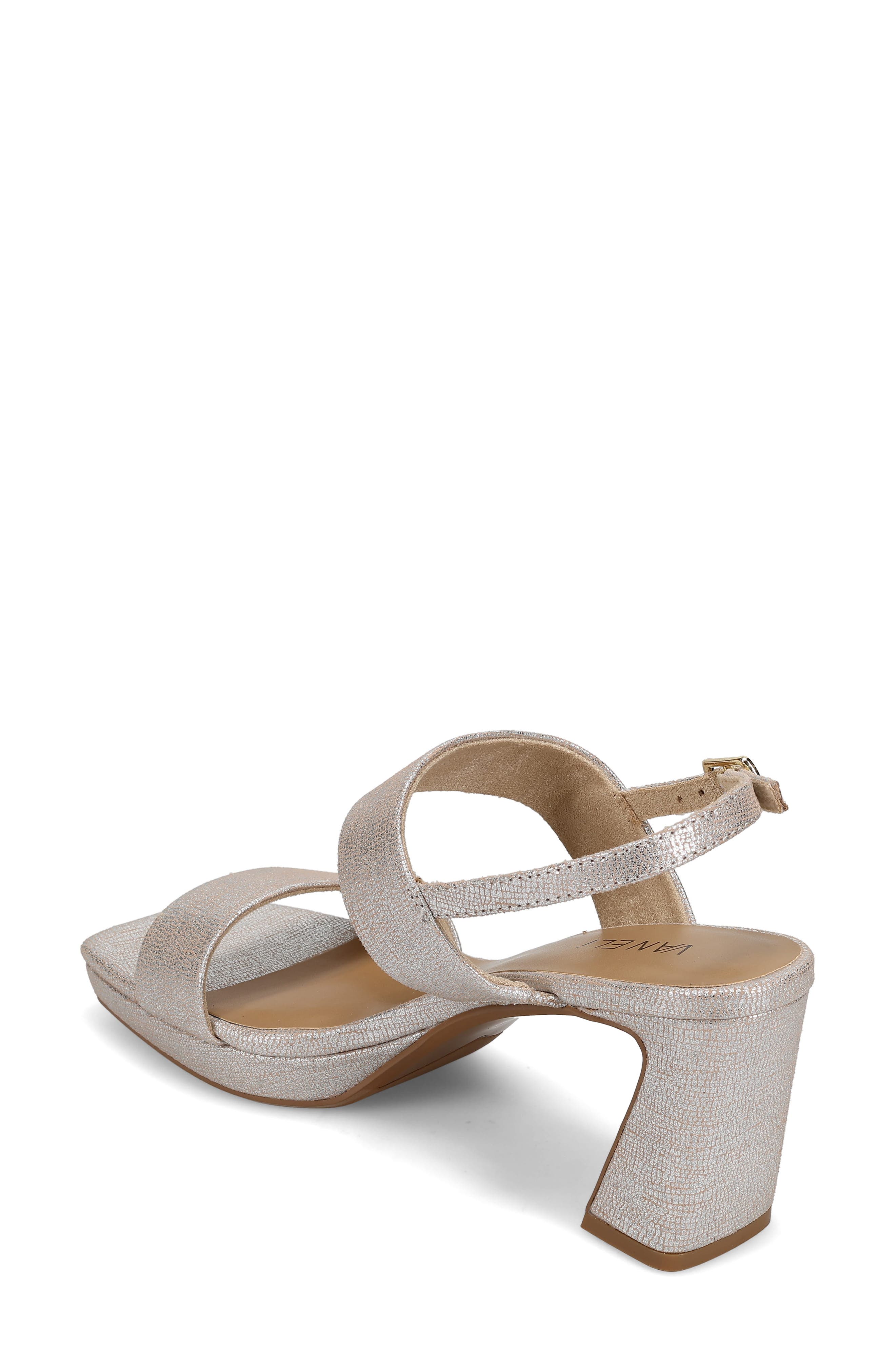 VANELi Maida Slingback Platform Sandal, Alternate, color, Perla