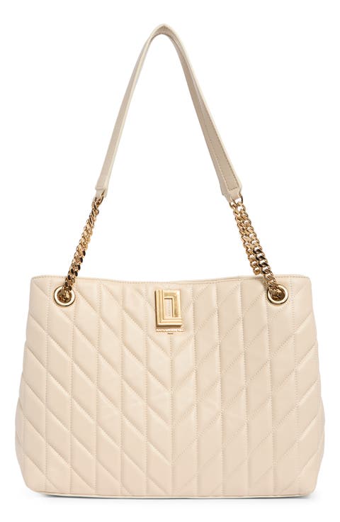 Quilted Leather Tote