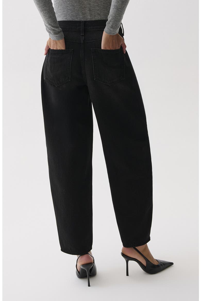 Sacha High Waist Barrel Leg Jeans, Alternate, color, SPARK