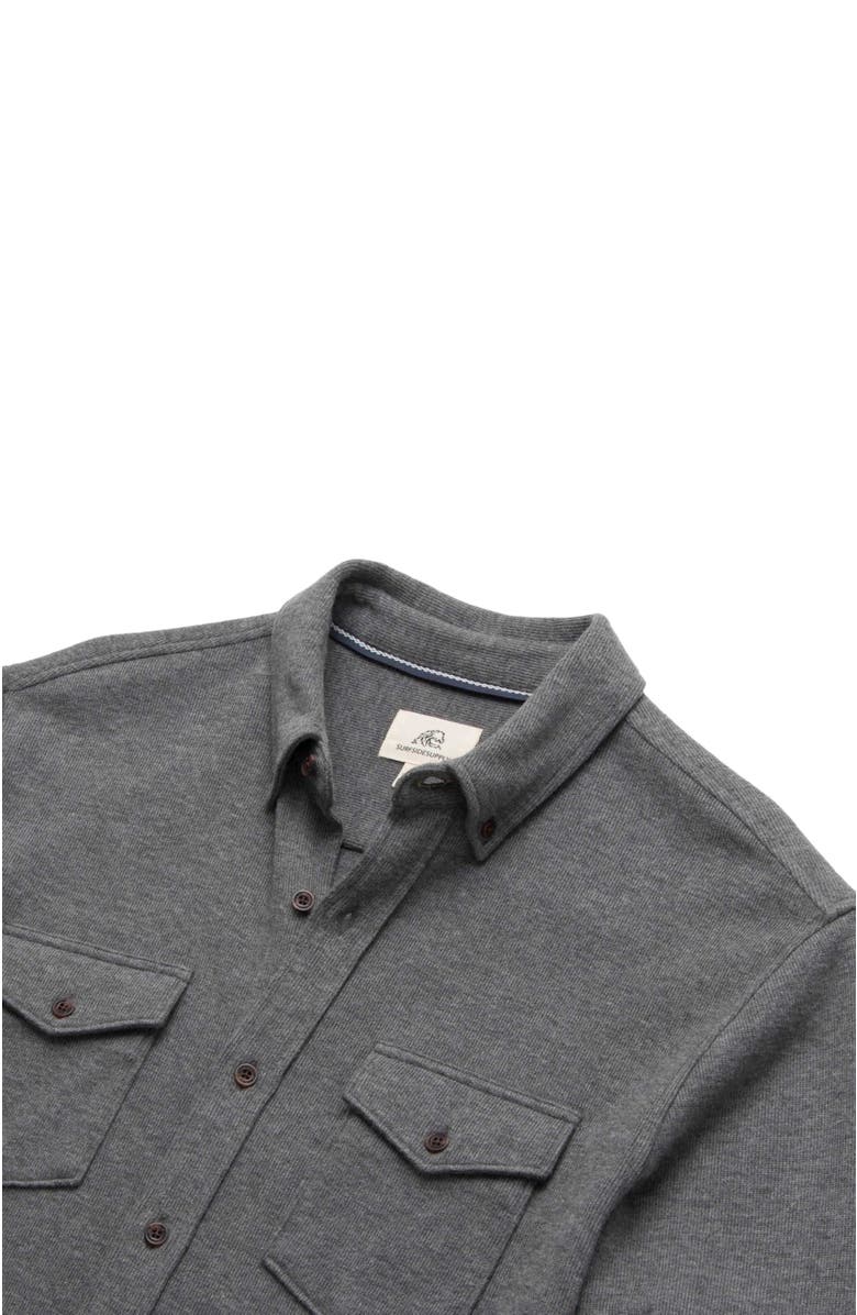 Surfside Supply Co. Rex Soft Knit Shirt, Alternate, color, Charcoal Heather