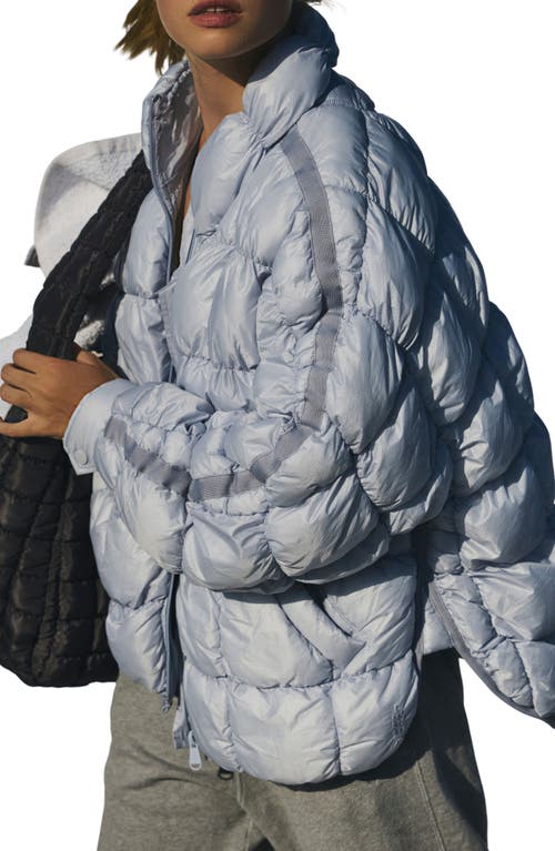 FREE PEOPLE FREE PEOPLE FP MOVEMENT PIPPA SCRUNCHY GLOSSY WATER RESISTANT PUFFER JACKET 