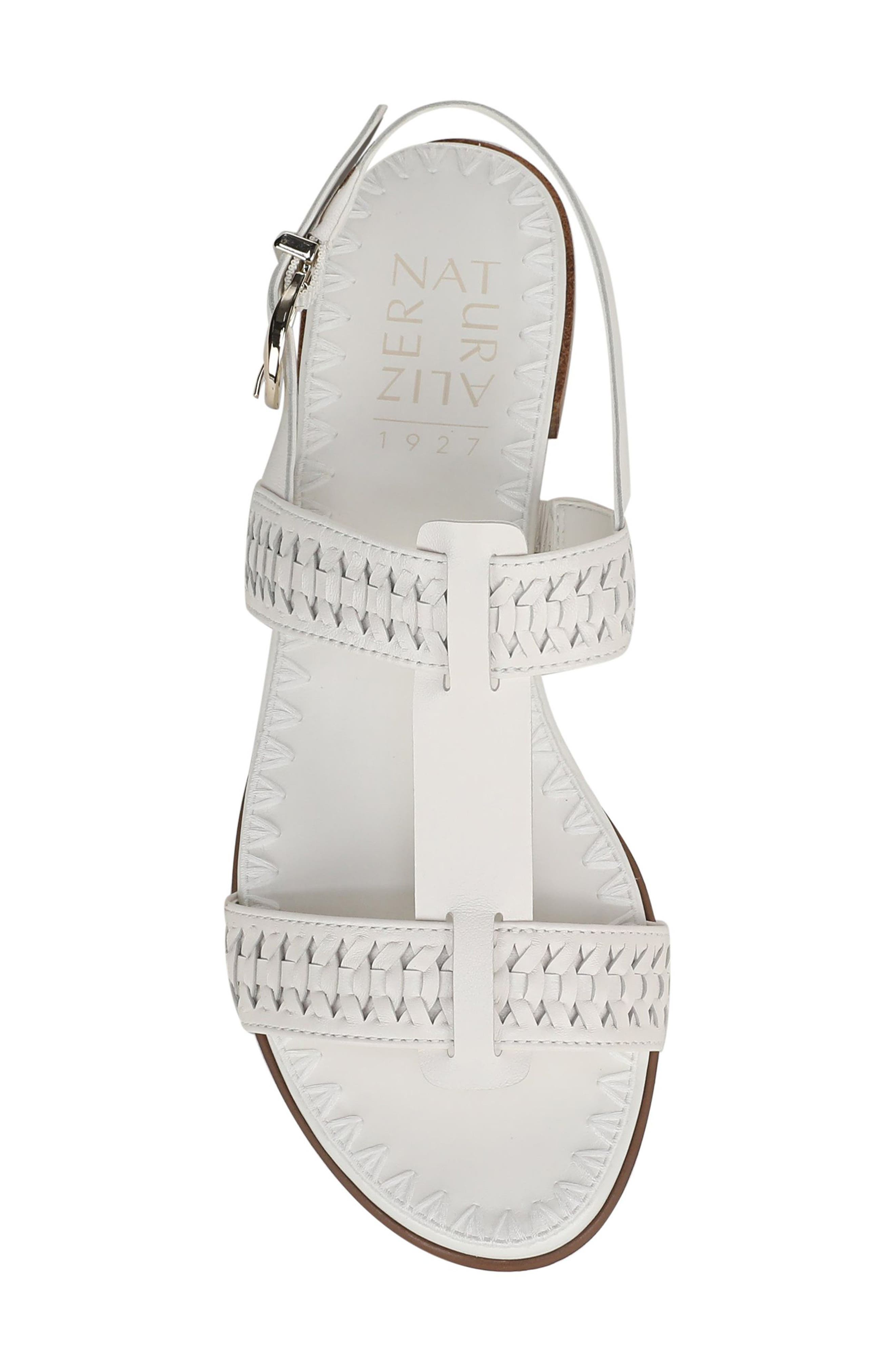 Naturalizer Nia Slingback Sandal, Alternate, color, Warm White
