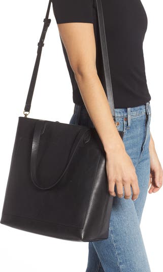 The Zip-Top Medium Transport Leather Tote