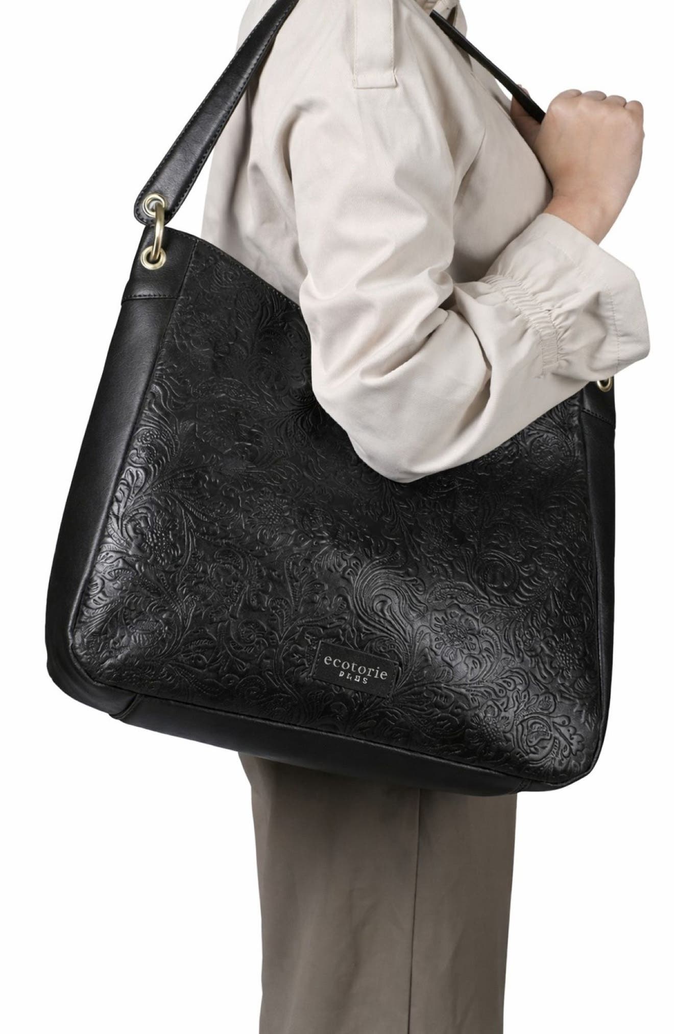 Ecotorie Johnson Shoulder Bag, Alternate, color, Black