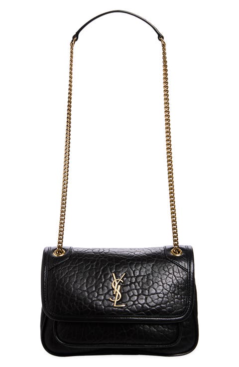 Mini Niki Leather Shoulder Bag