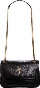 Saint Laurent Mini Niki Leather Shoulder Bag