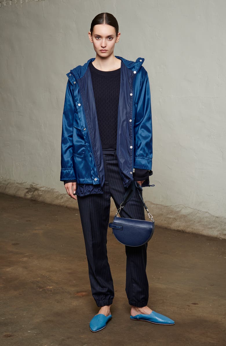 WE-AR4 The Half Moon Crossbody Bag, Alternate, color, Royal Navy