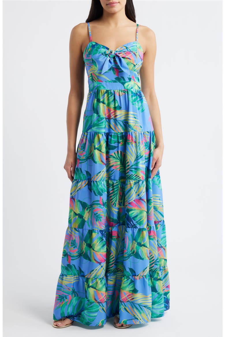 eliza j blue dress Gown have for Easter celebrations. Eliza J Women's Tie Front