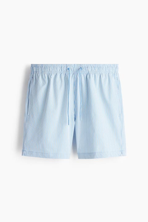 Seersucker Swim Shorts