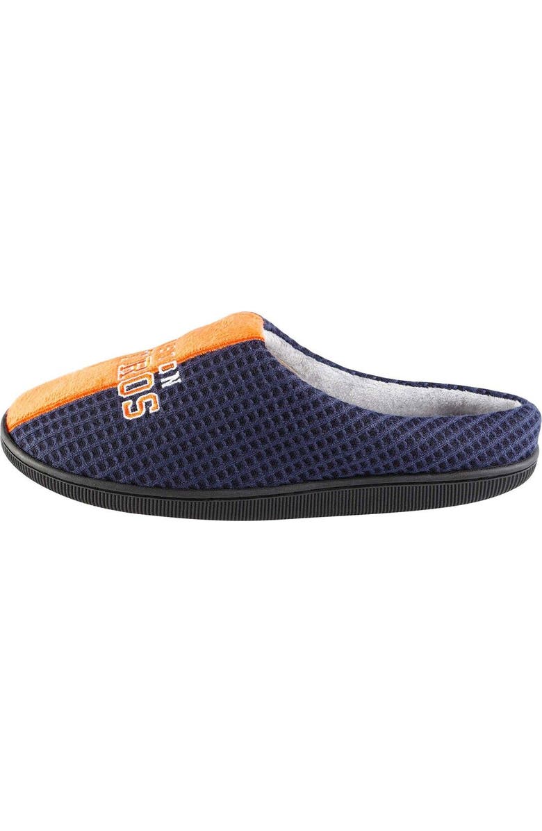 FOCO Men's FOCO Navy Houston Astros Team Stripe Memory Foam Slide Slippers, Alternate, color,