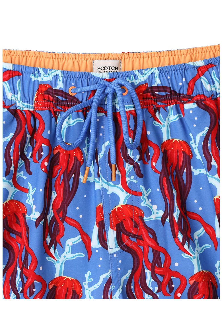 Under the Sea Swim Trunks, Alternate, color, PALACE BLUE