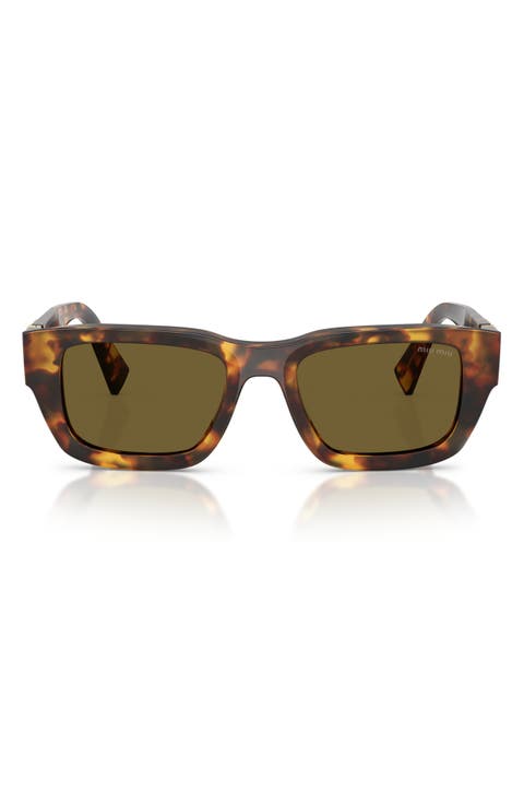 53mm Square Sunglasses