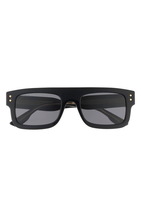 53mm Square Sunglasses
