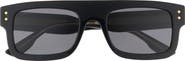 Gucci 53mm Square Sunglasses