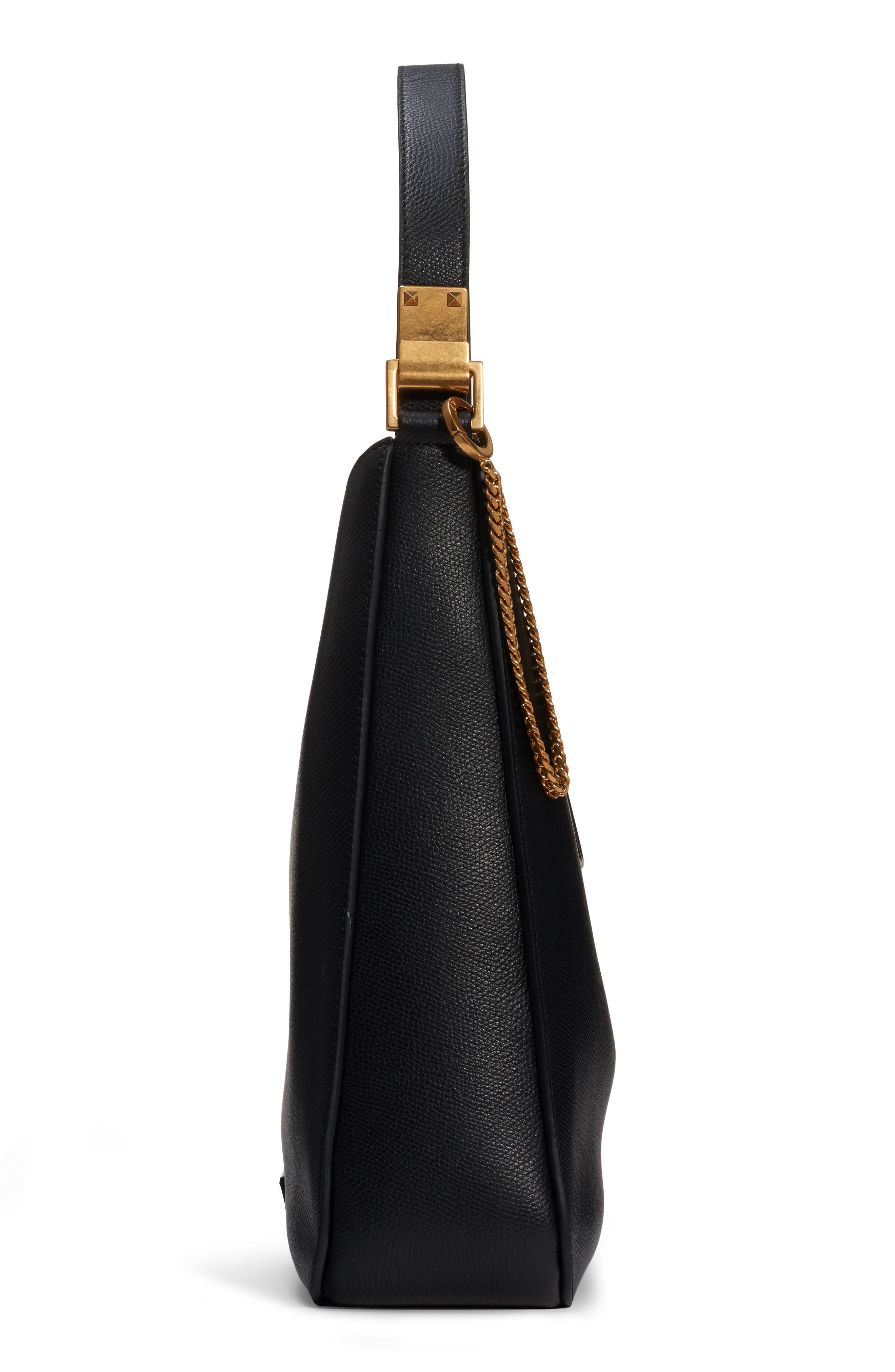 Valentino Garavani VSling Calfskin Hobo Bag, Alternate, color, 