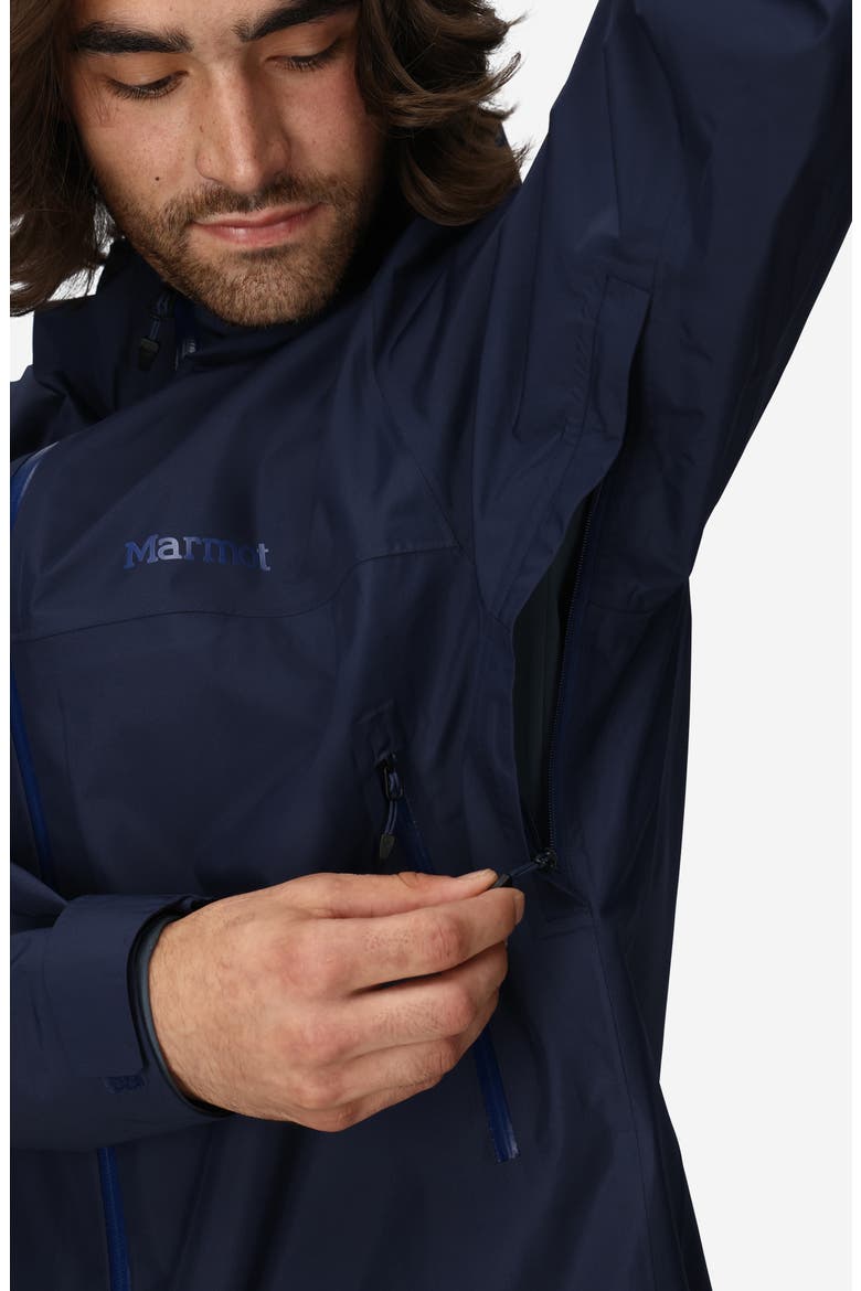 Minimalist Pertex® Waterproof Hooded Jacket, Alternate, color, ARCTIC NAVY