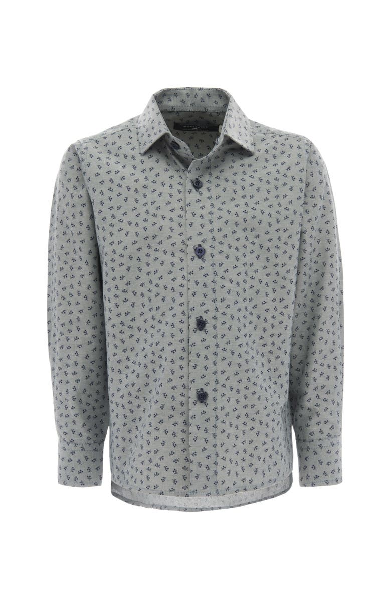 MOUSTACHE Printed Dress Shirt, Main, color, Green