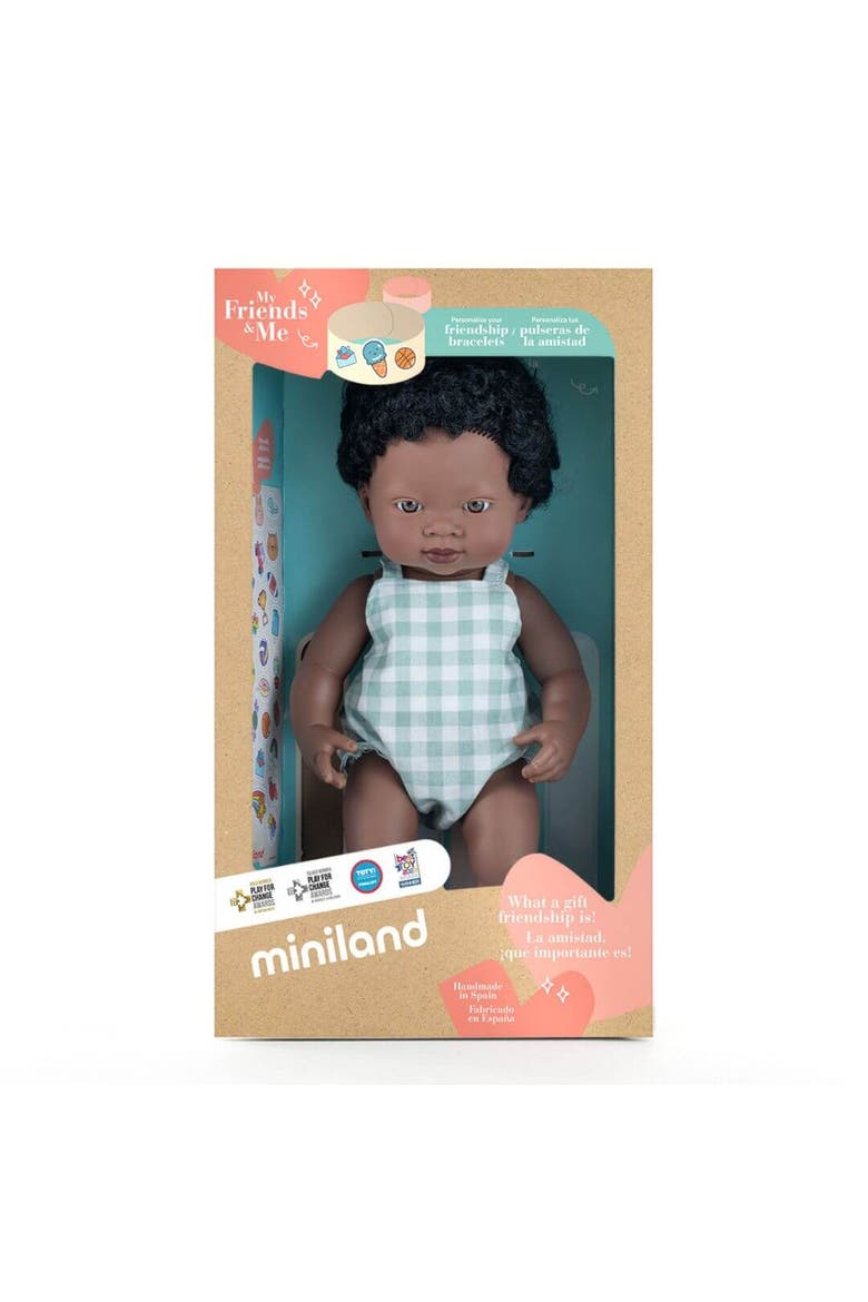 Baby Doll African Boy 15'' (Box) - My Friends & Me, Alternate, color, Dark Skin