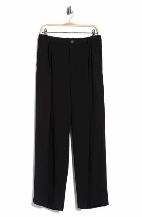 Drop Waist Pleated Trousers