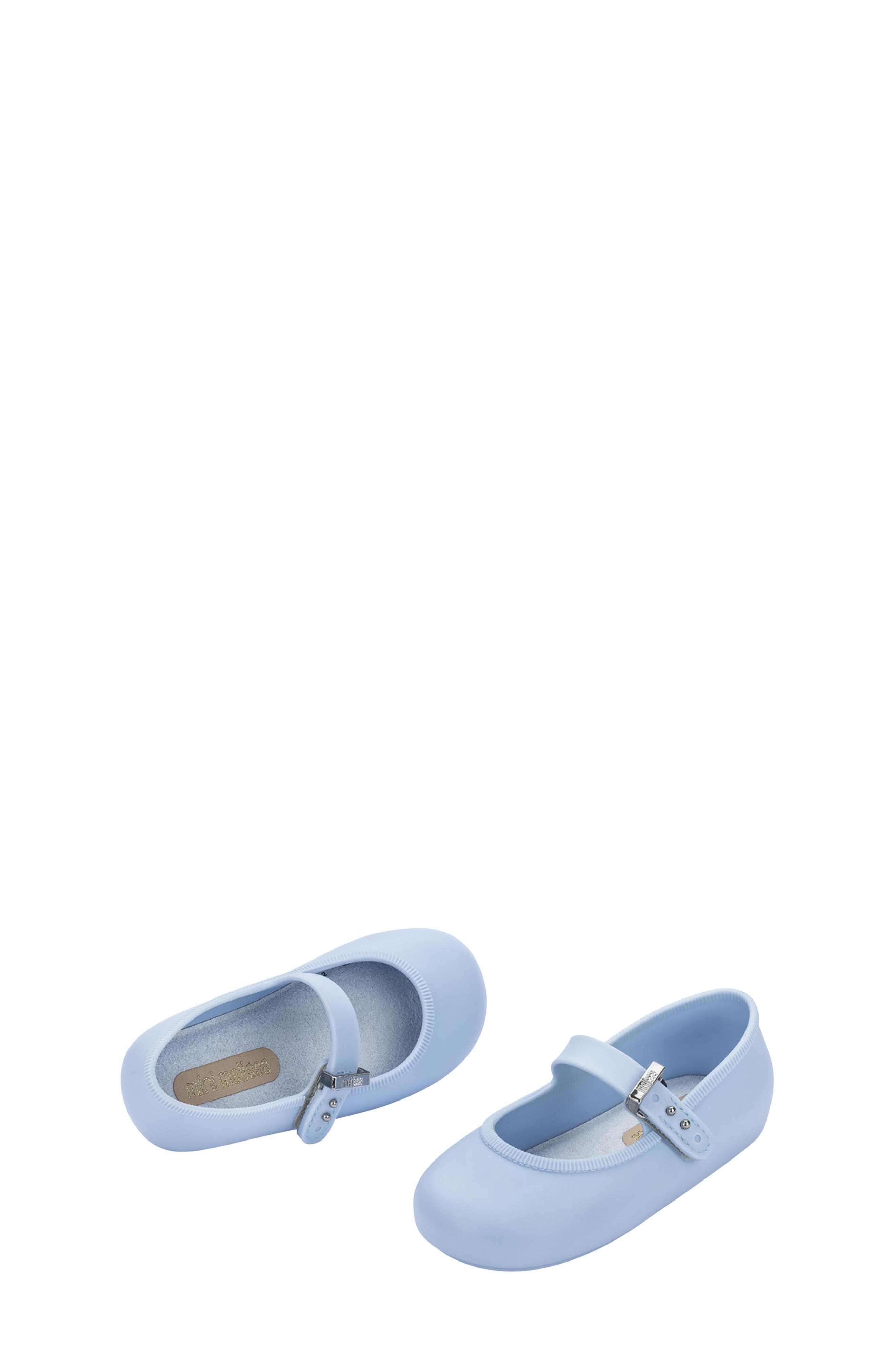Kids' Soft Ballerina Baby Mary Jane Flat, Alternate, color, LIGHT BLUE