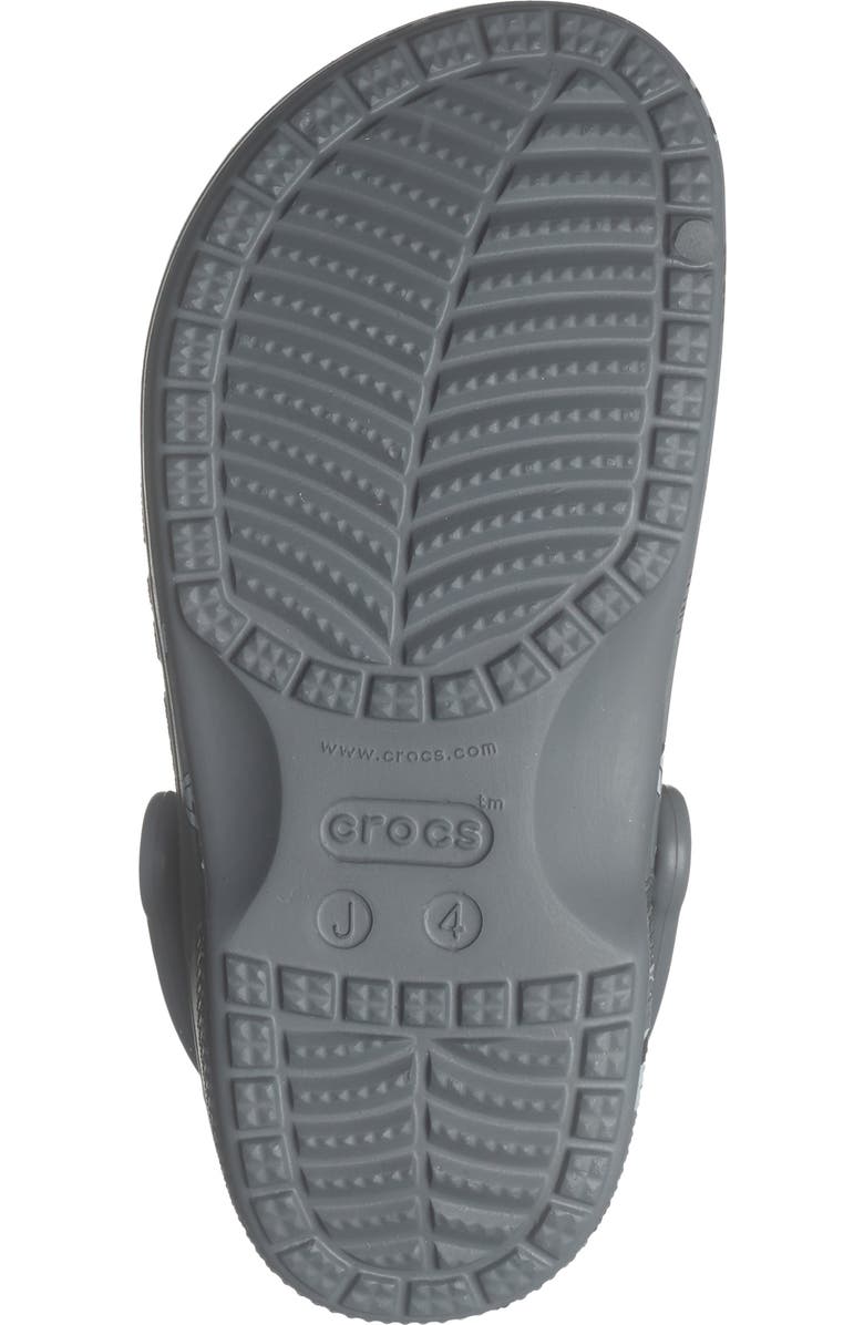 CROCS Kids' Baya Print Clog, Alternate, color, Charcoal