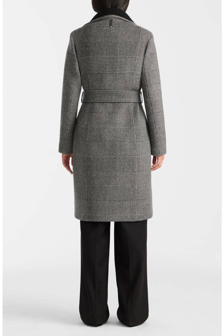 Norita Wool Coat, Alternate, color, BLACK-CREAM