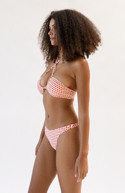 Dippin Daisys Seaport Thong Bikini Bottom In Rockstar