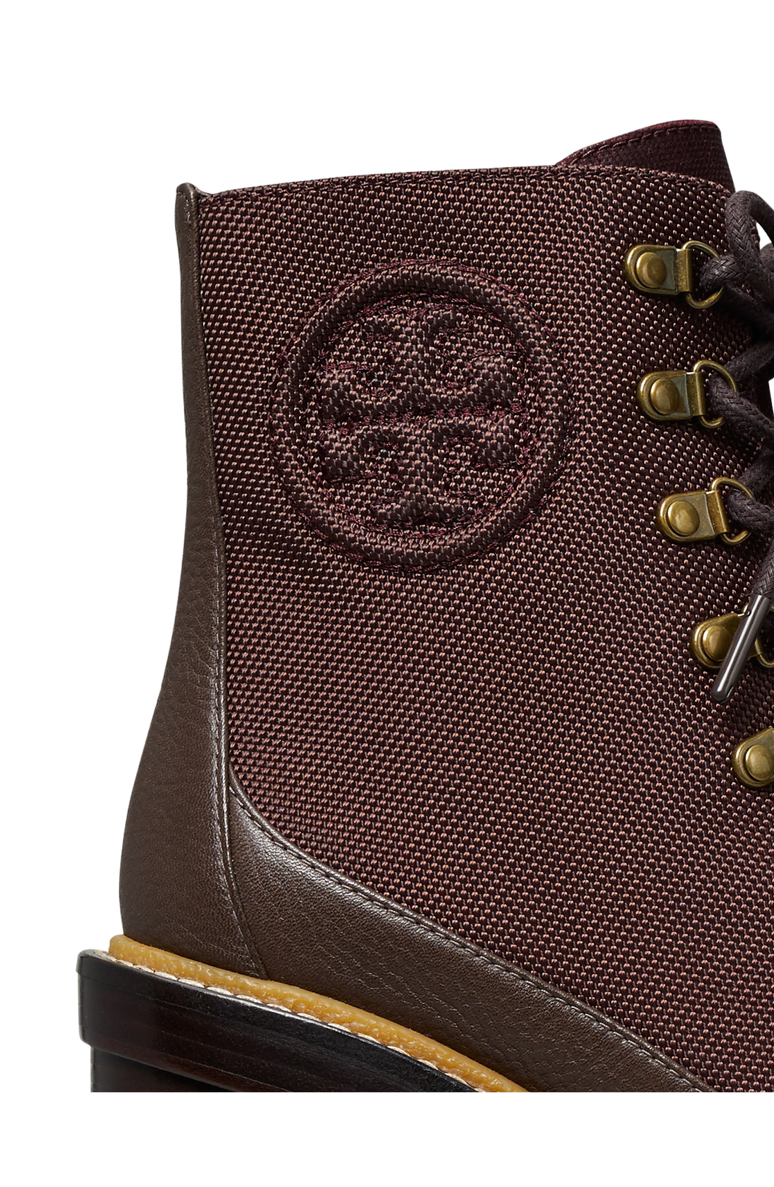 Miller Lug Sole Ankle Boot, Alternate, color, FIG / FIG / COCONUT