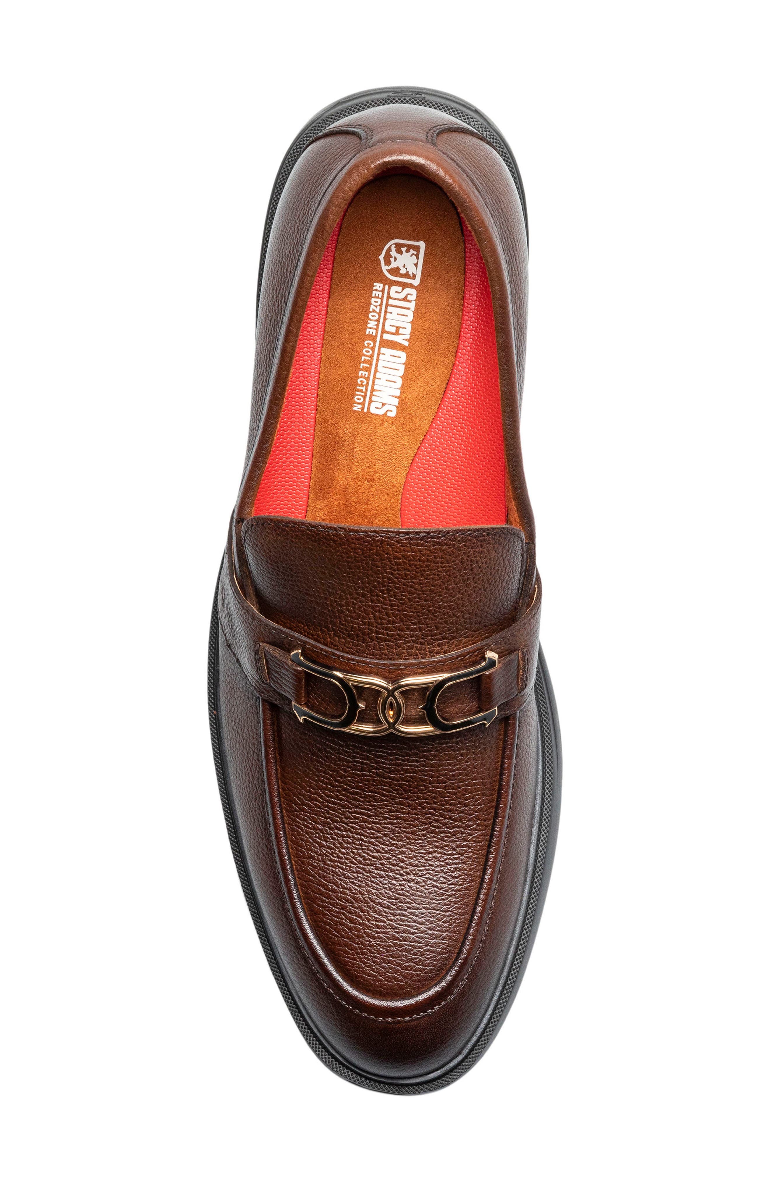 Todridge Apron Toe Bit Loafer, Alternate, color, BROWN TUMBLE