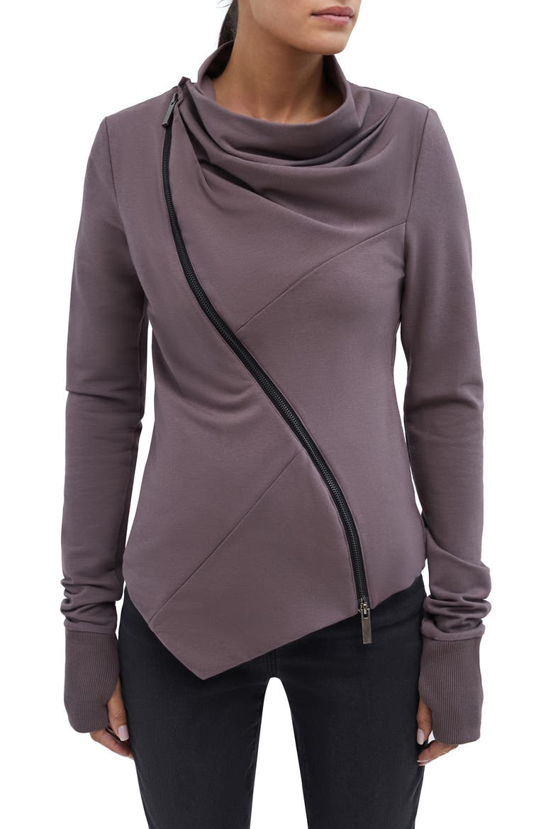 Hoyt French Terry Jacket, Main, color, ANTHRACITE