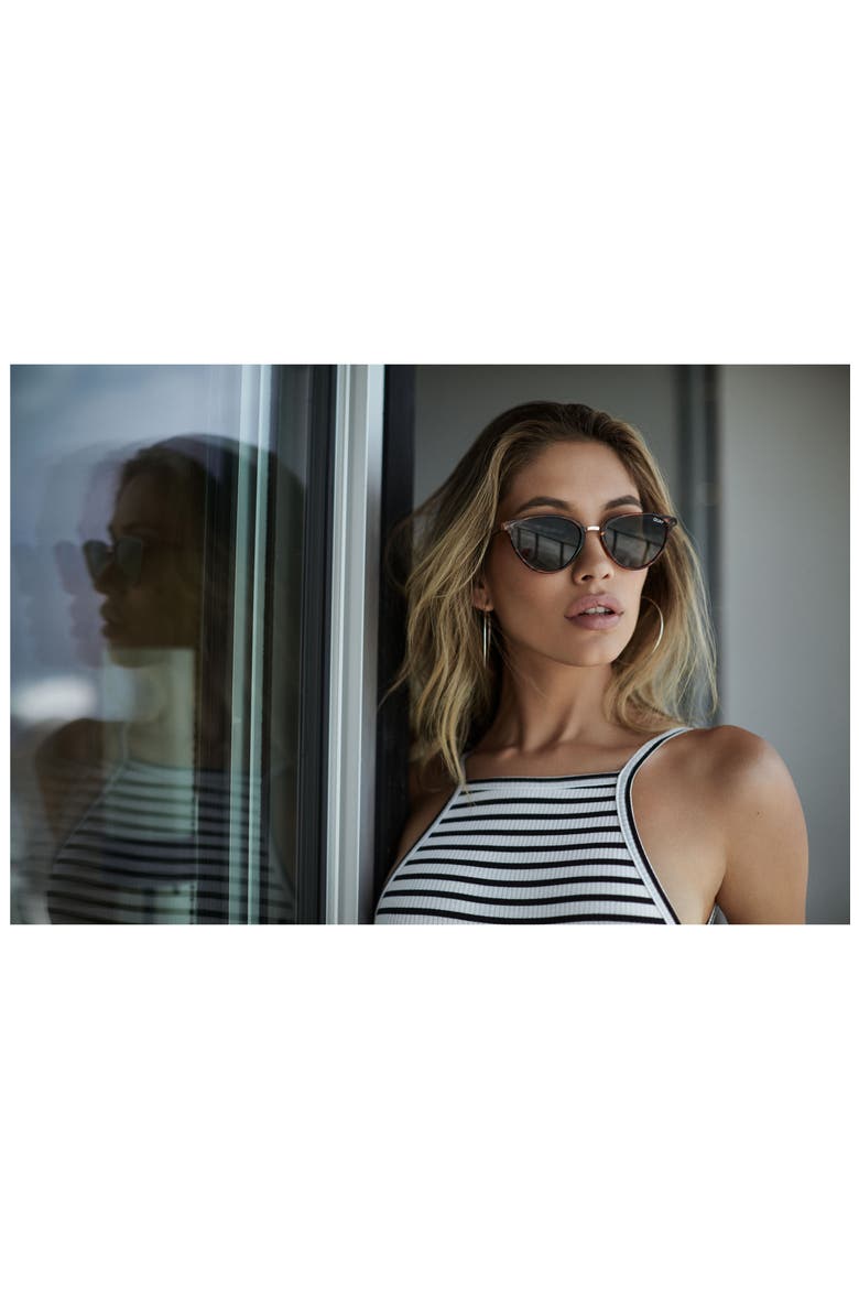 Australia Rumors 57mm Sunglasses, Alternate, color, TORT GREEN