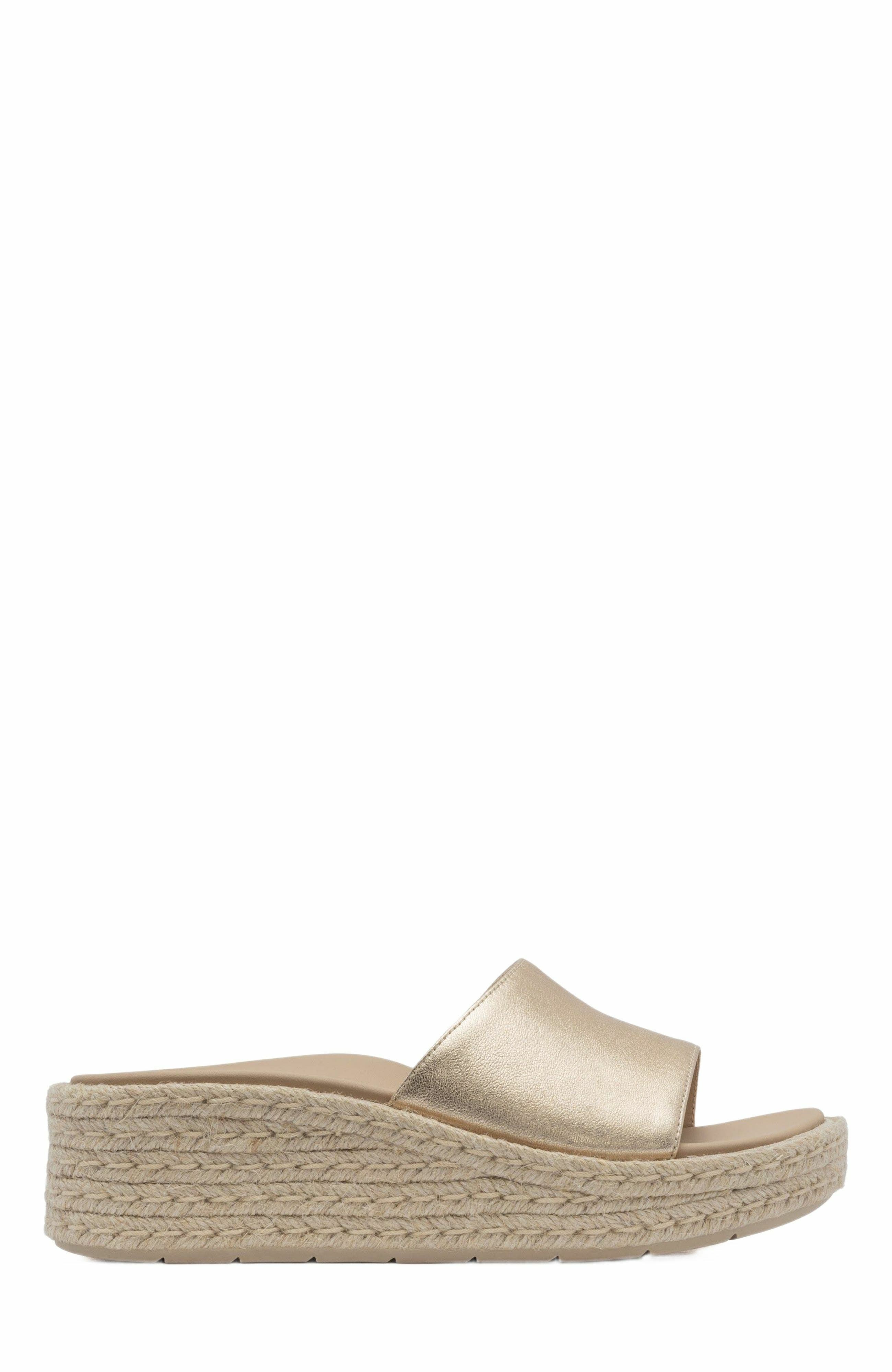 Solstice Slide, Alternate, color, Light Gold - Regular