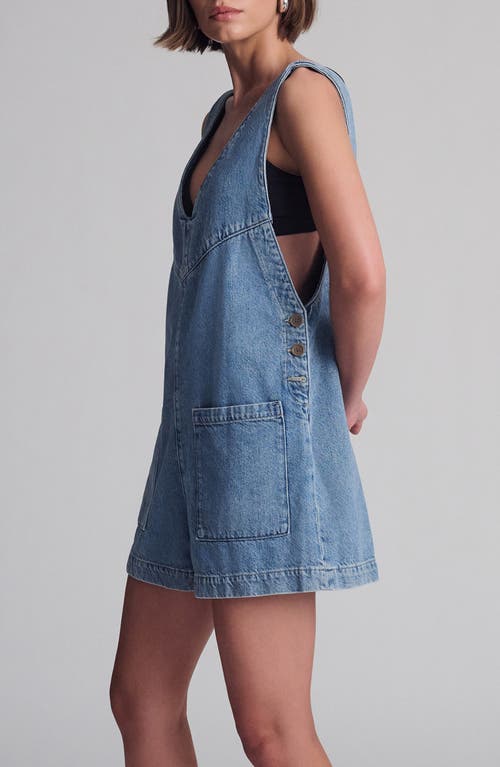 Mavi Jeans Reva Denim Romper In Blue