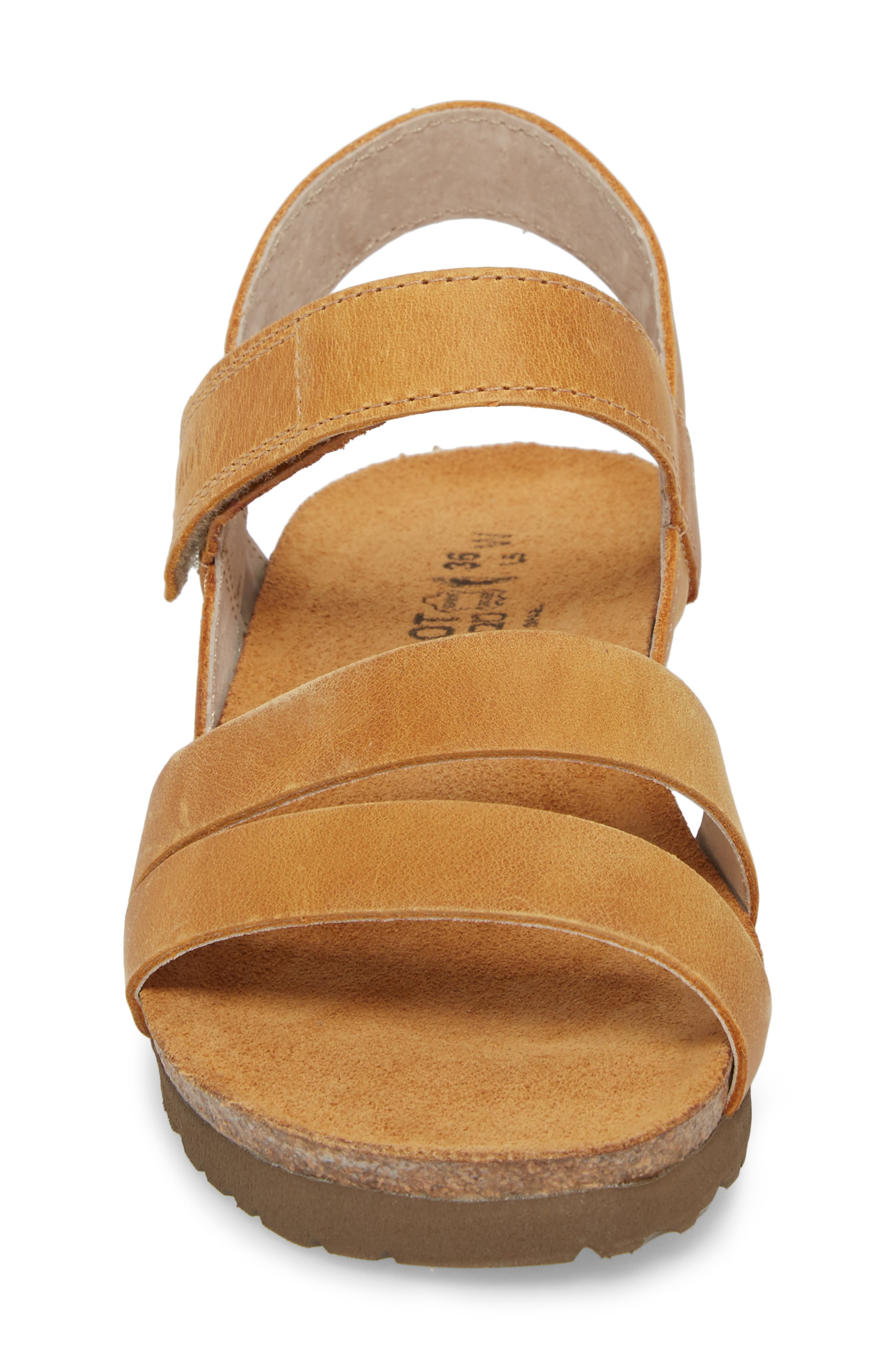 Kayla Wedge Sandal, Alternate, color, OILY DUNE NUBUCK
