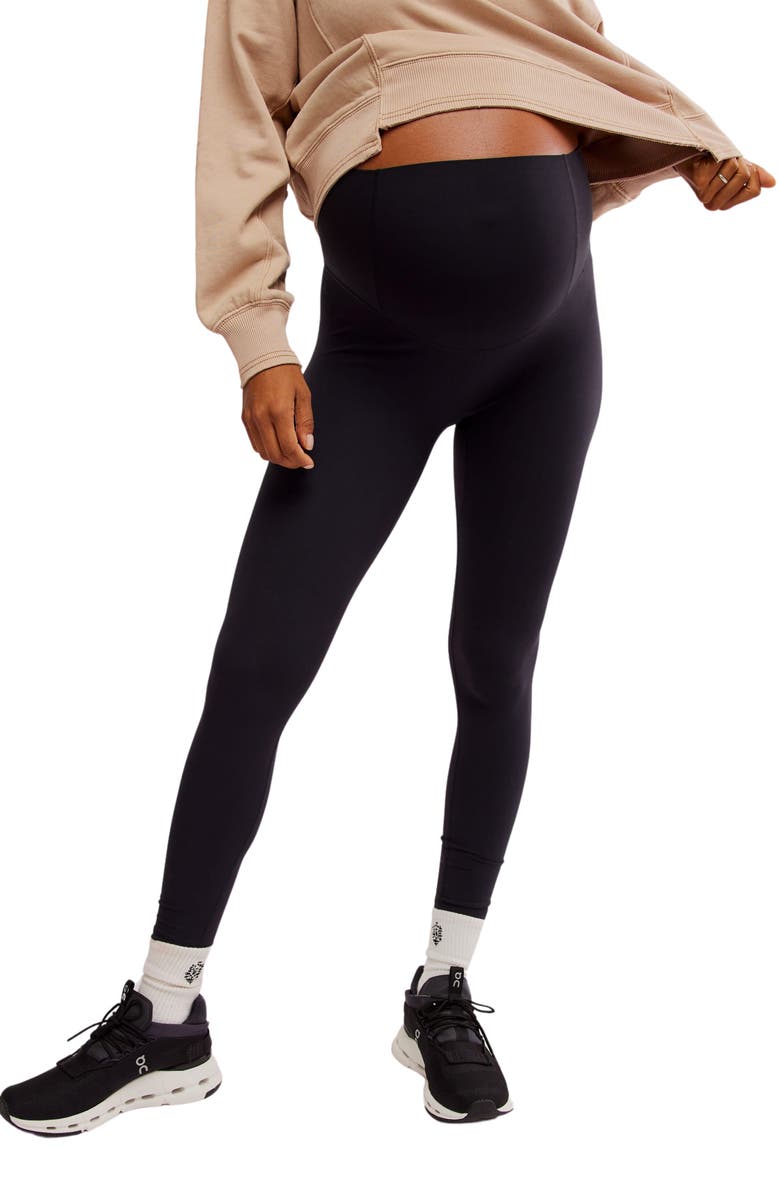Free People x Hatch Never Better Maternity Leggings, Main, color,