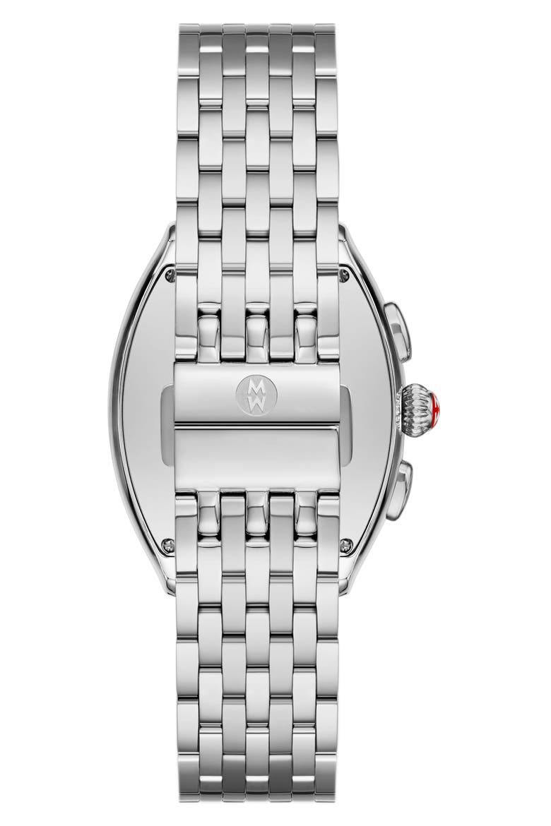 Releve Diamond Bracelet Watch, 45mm - 0.04ct., Alternate, color, SILVER