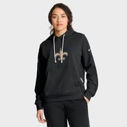 Nike Women's Nike Black New Orleans Saints Sideline Standard Issue Initial Home Dri-FIT Hoodie