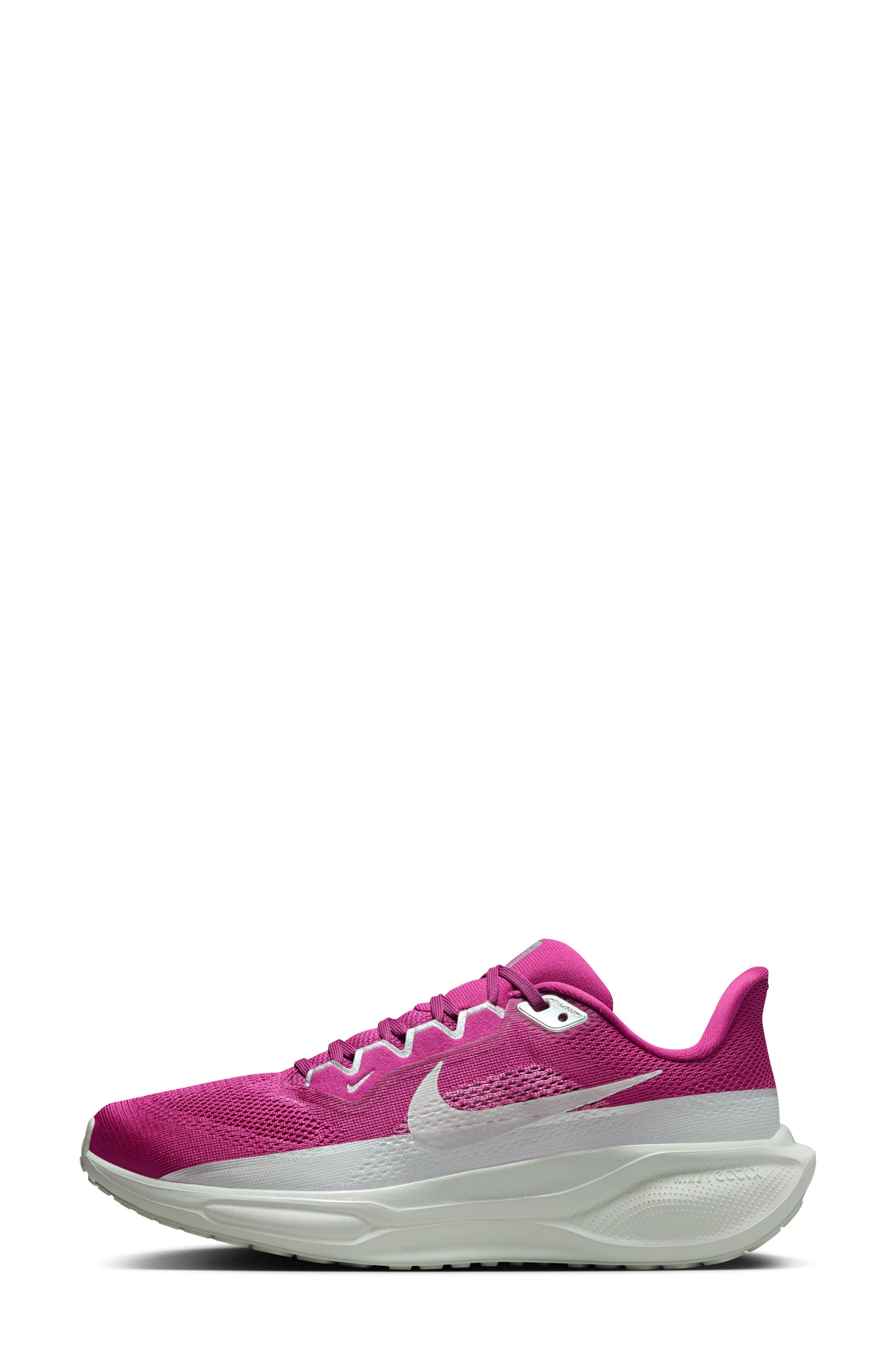 Air Zoom Pegasus 41 RPM Road Running Shoe, Alternate, color, FUCHSIA/ SILVER