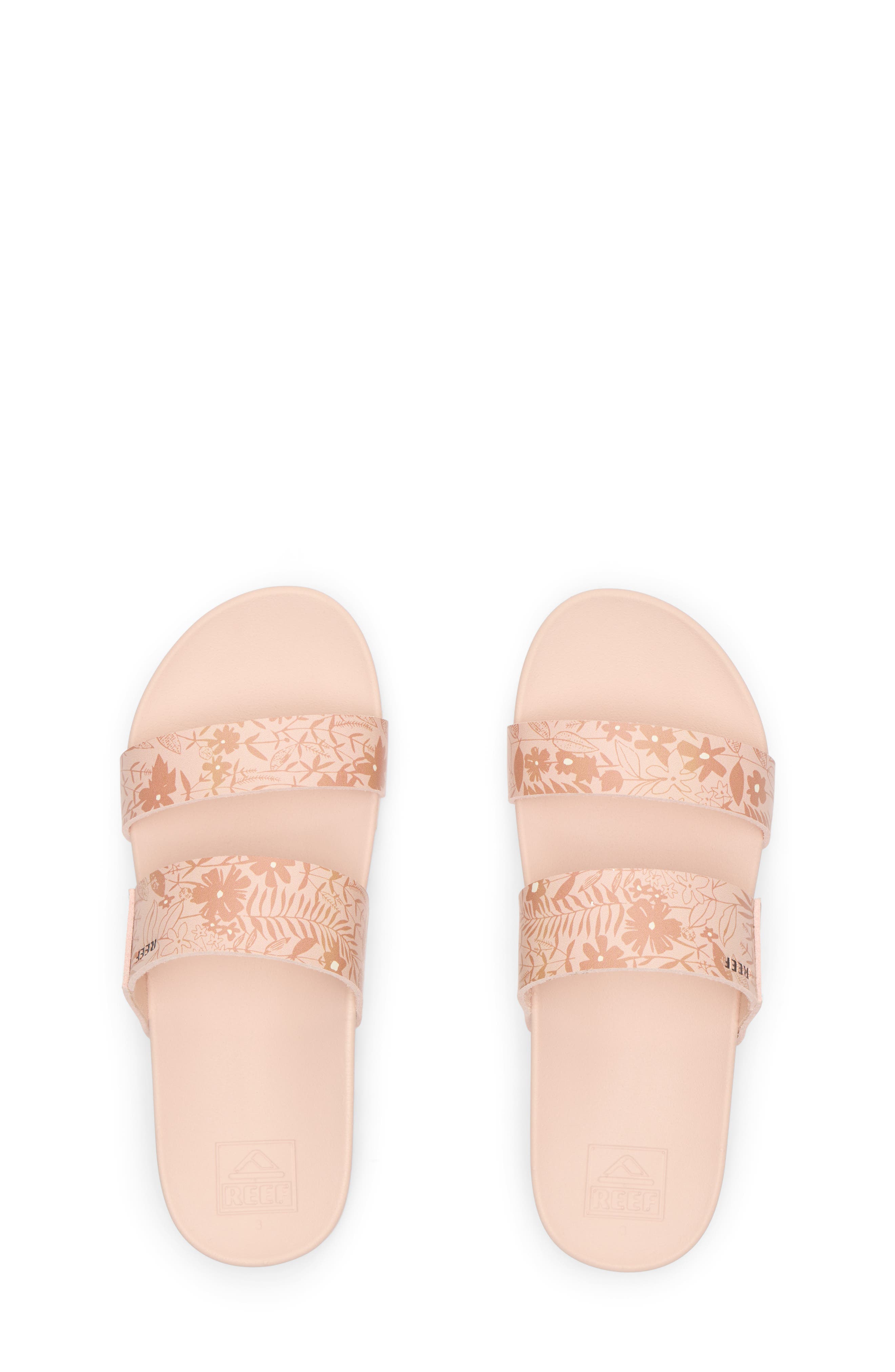 Reef Kids' Vista Slide Sandal, Alternate, color, Flower Field