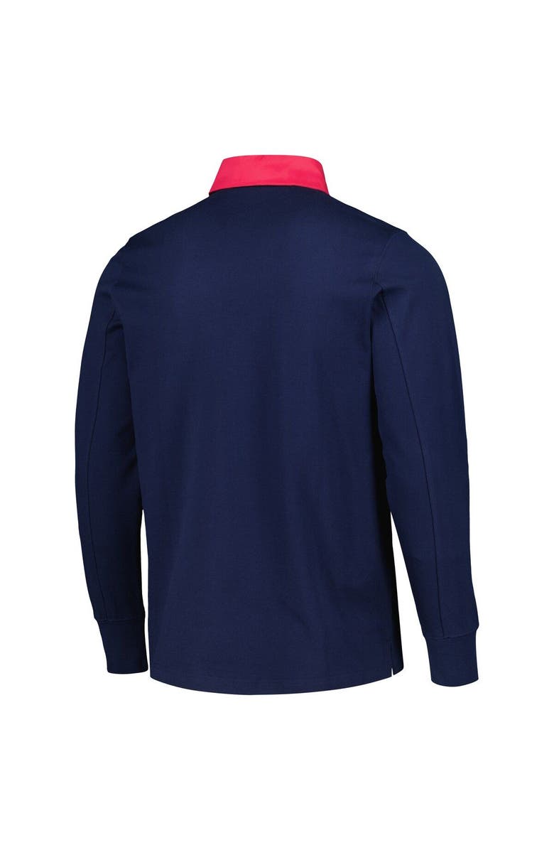 adidas Men's adidas 2023 Player Navy St. Louis City SC Travel Long Sleeve Polo, Alternate, color, Navy