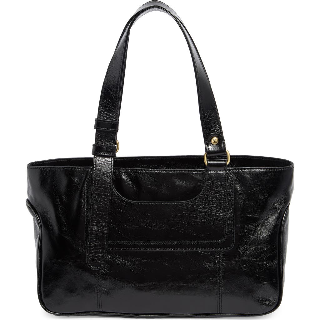 Hobo Autry Leather Satchel In Black