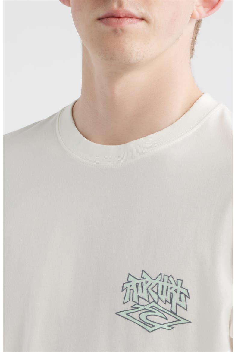 Liquid Trips Arch Cotton Graphic T-Shirt, Alternate, color, BONE