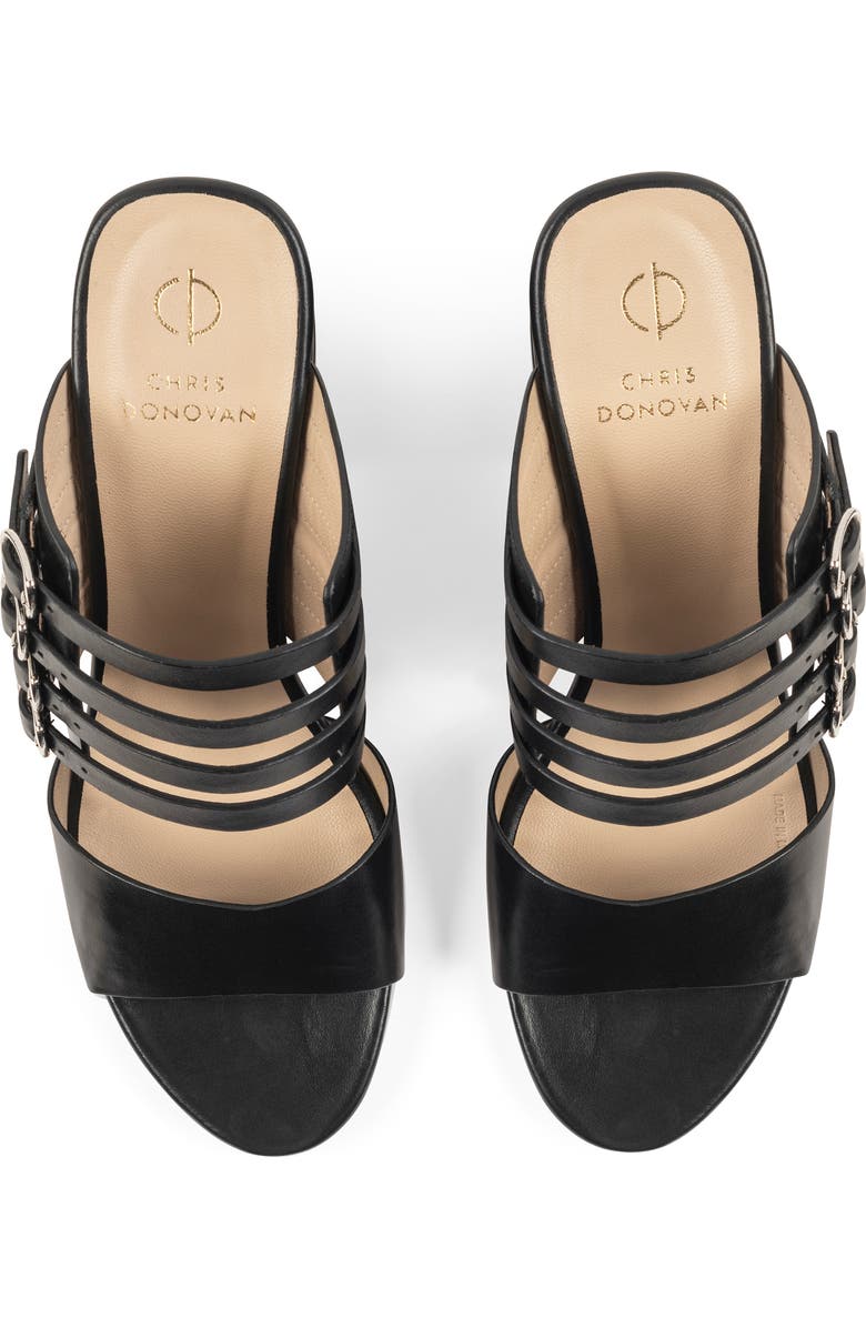 Chris Donovan Footwear Vessel Sandal, Alternate, color, Black