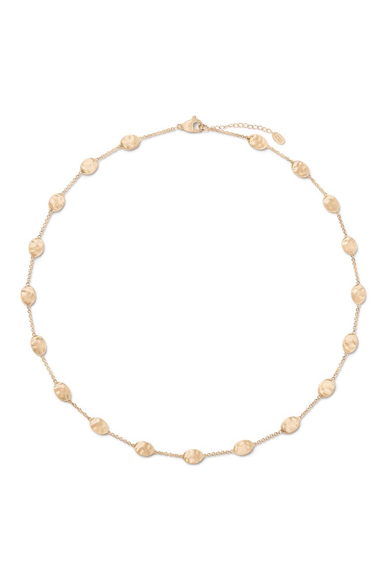 Siviglia Station Necklace, Alternate, color, YELLOW GOLD