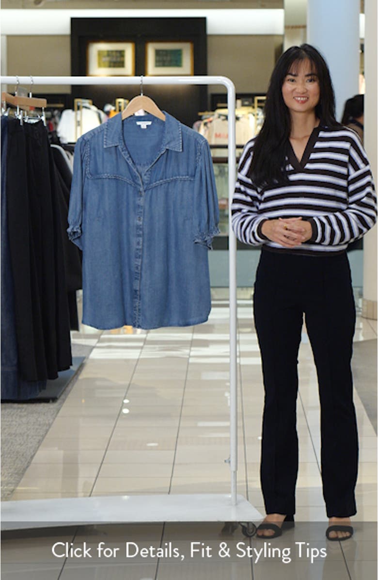 Inara Denim Top, sales video thumbnail
