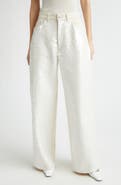 Stella McCartney Opalescent Sequin Wide Leg Jeans