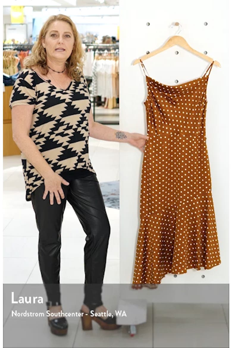 Cowl Neck Midi Dress video